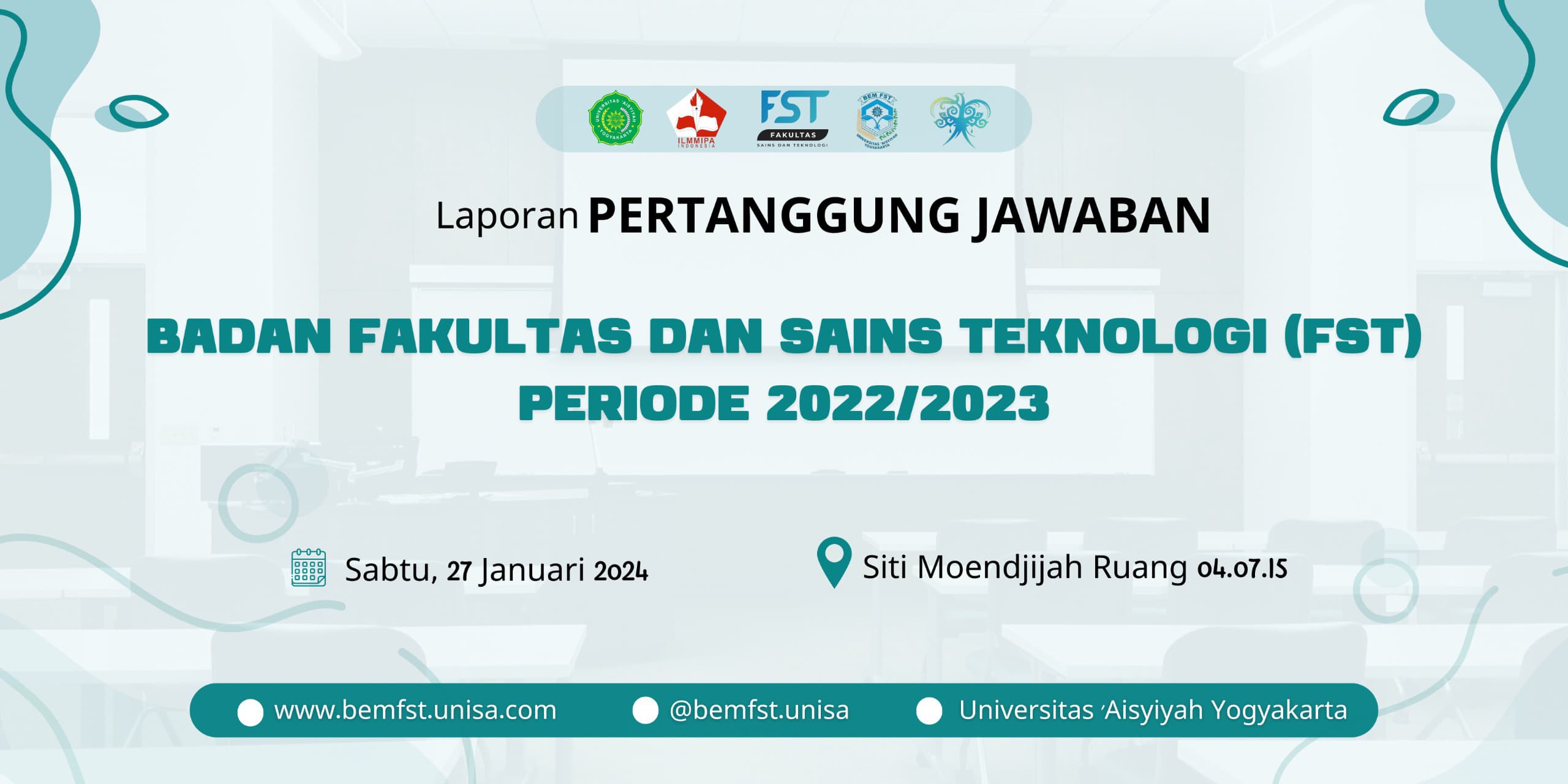 Laporan Pertanggungjawaban Badan Eksekutif Mahasiswa Fakultas Sains dan Teknologi Periode 2022-2023